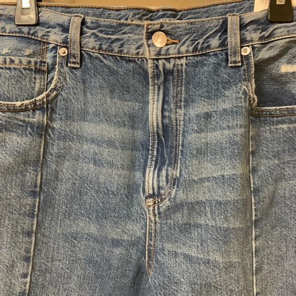 NWT AEO mom jeans size 14 - Picture 3 of 7